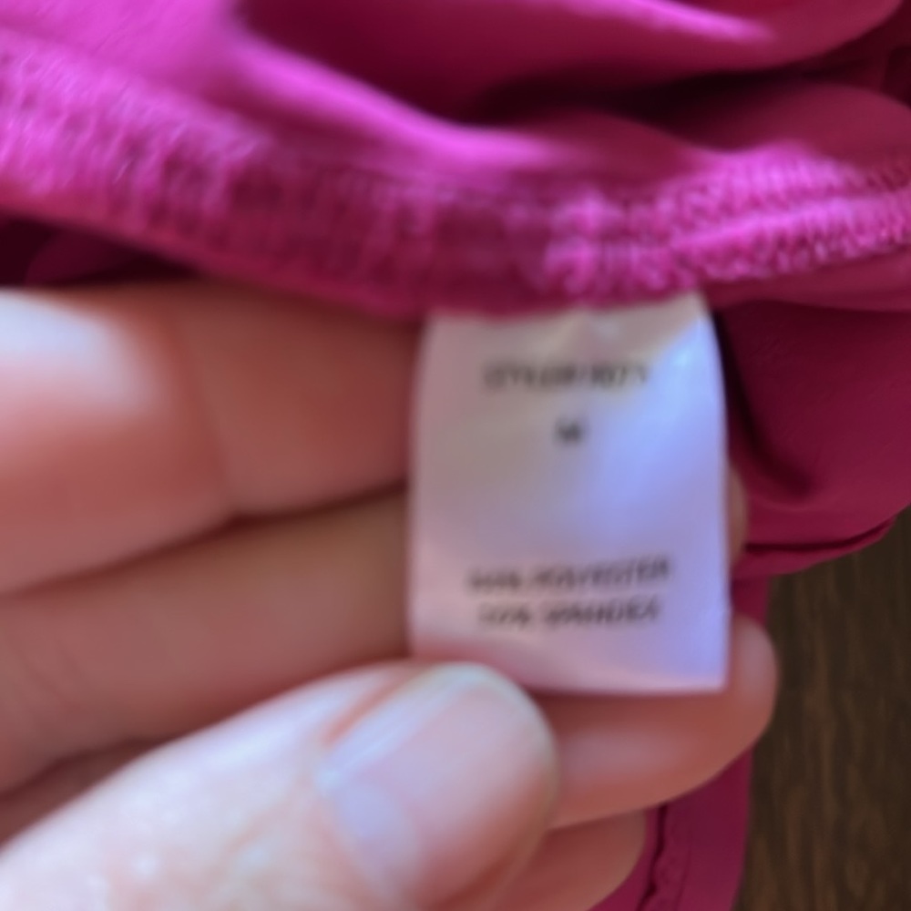 Sweatshirt Size Medium Raspberry Color. Thumb Hol… - image 3